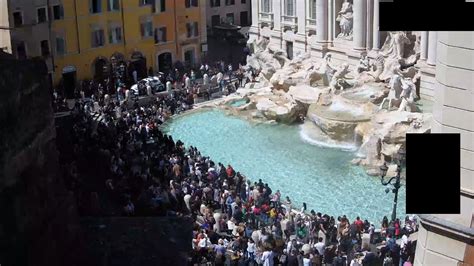 【LIVE】 Webcam Trevi Fountain